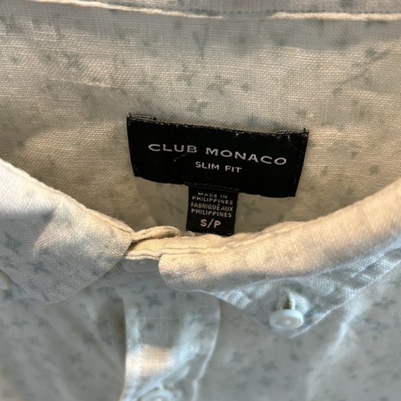 Club Monaco Linen Men's Shirt - Picture 2 of 3